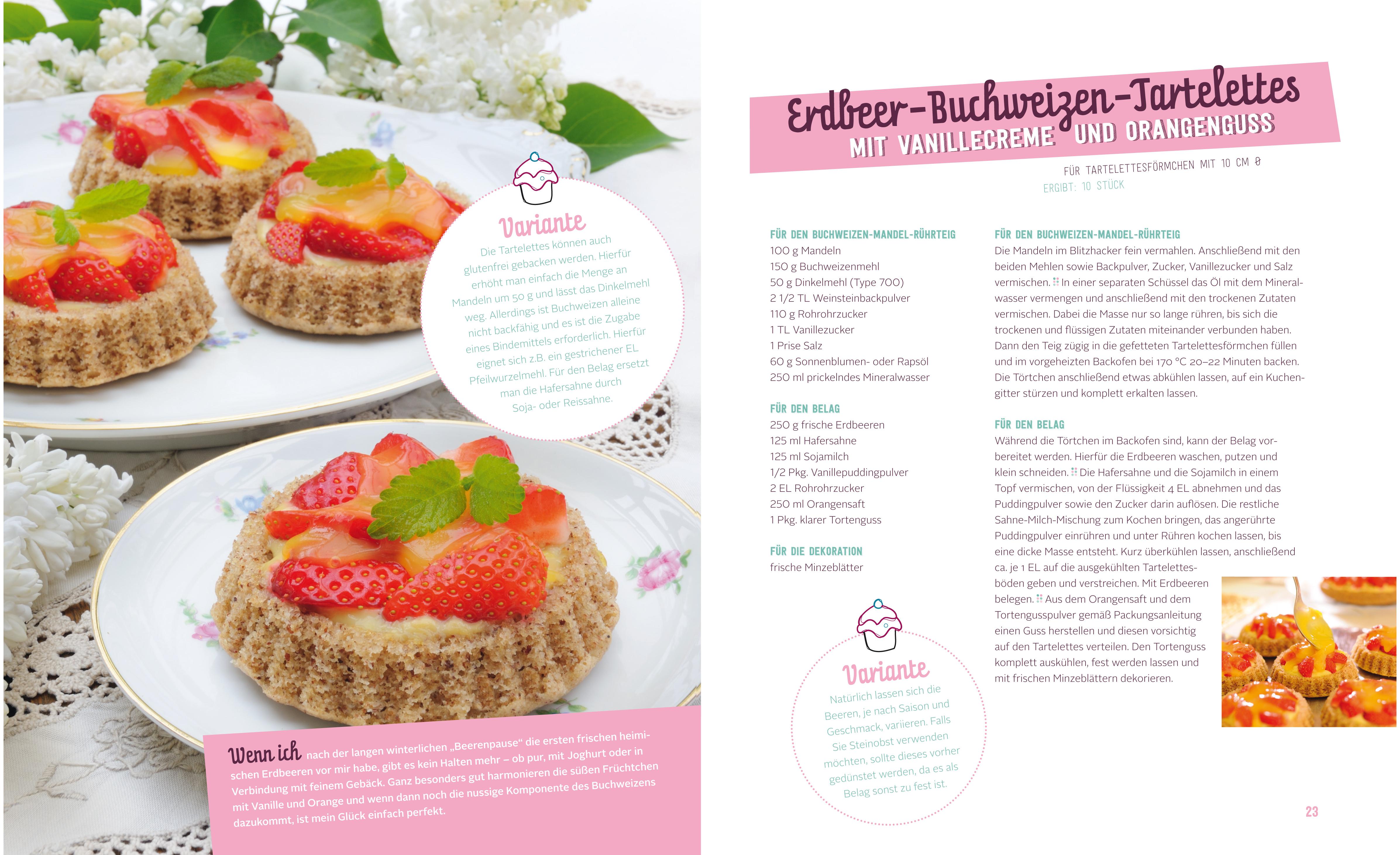 Beispielinhalt (Bild) Vegane Backträume