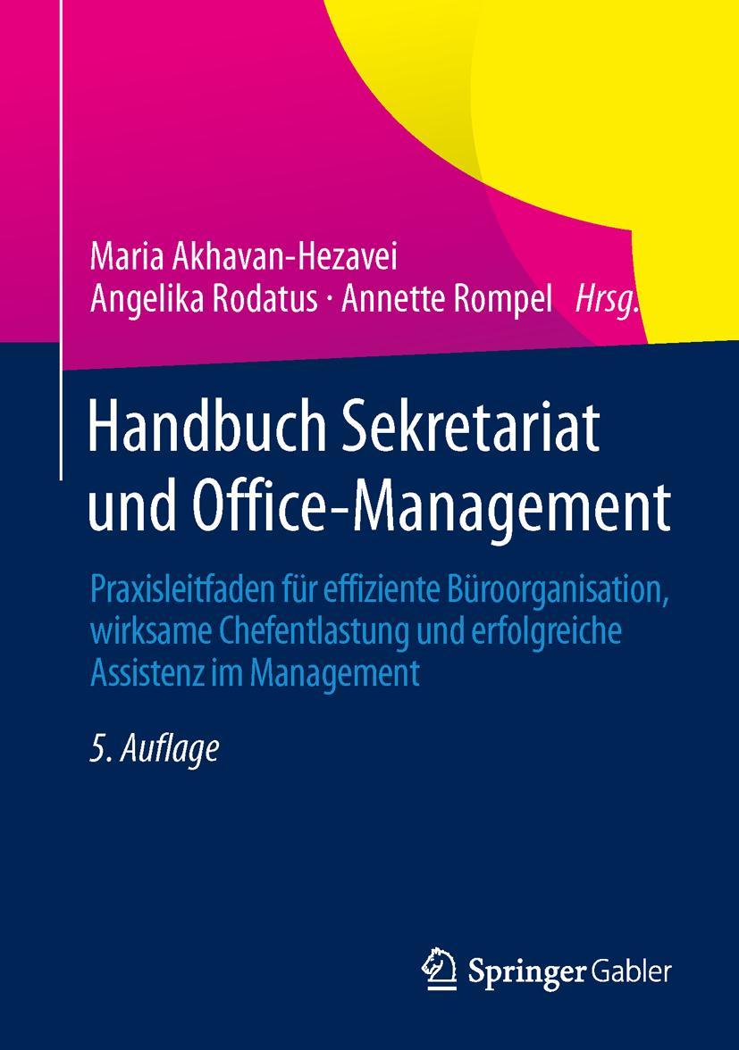 Vorderes Coverbild Handbuch Sekretariat und Office-Management
