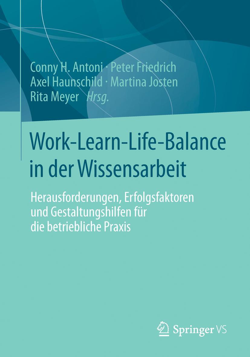 Vorderes Coverbild Work-Learn-Life-Balance in der Wissensarbeit