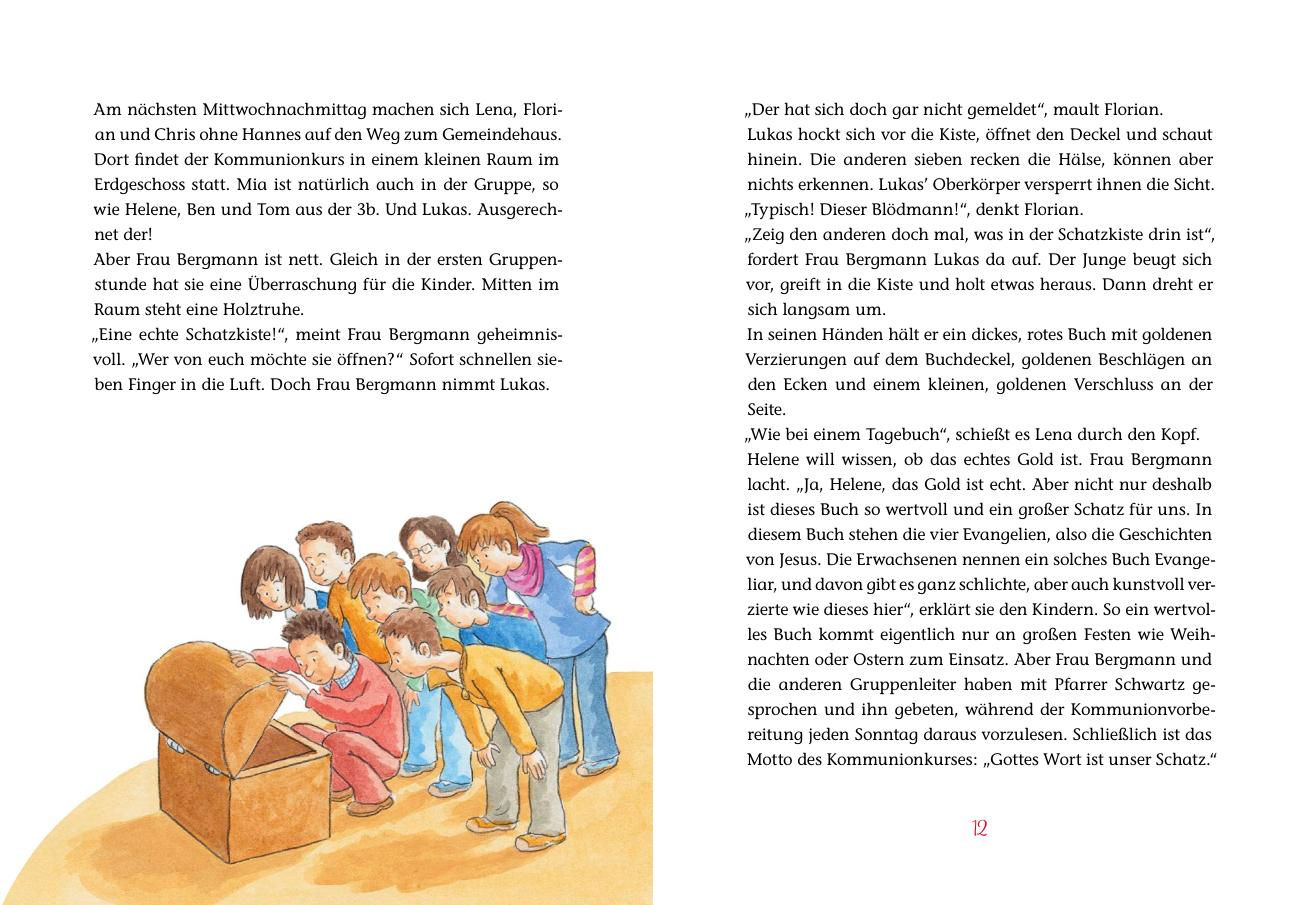 Beispielinhalt (Bild) Der geheimnisvolle Diebstahl