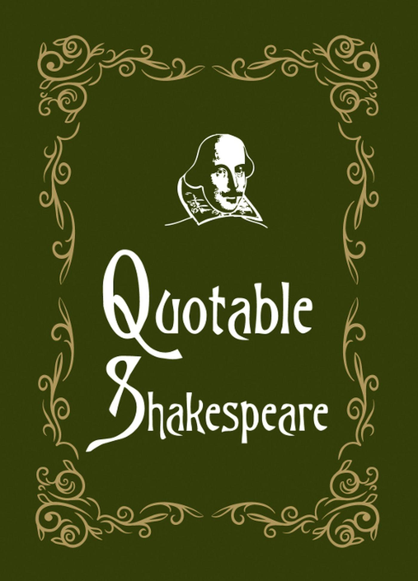 Vorderes Coverbild Quotable Shakespeare