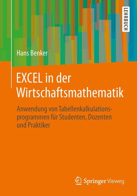 Vorderes Coverbild EXCEL in der Wirtschaftsmathematik