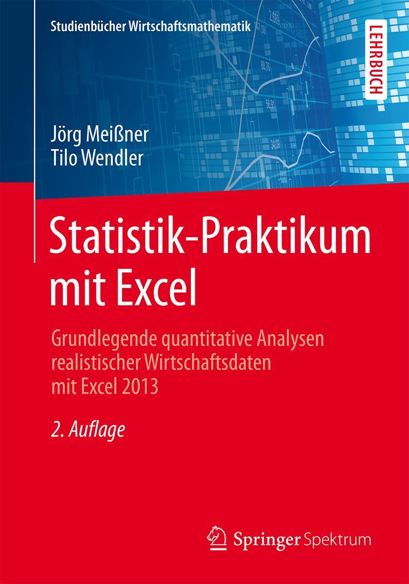 Vorderes Coverbild Statistik-Praktikum mit Excel