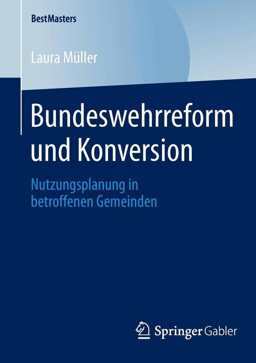 Vorderes Coverbild Bundeswehrreform und Konversion