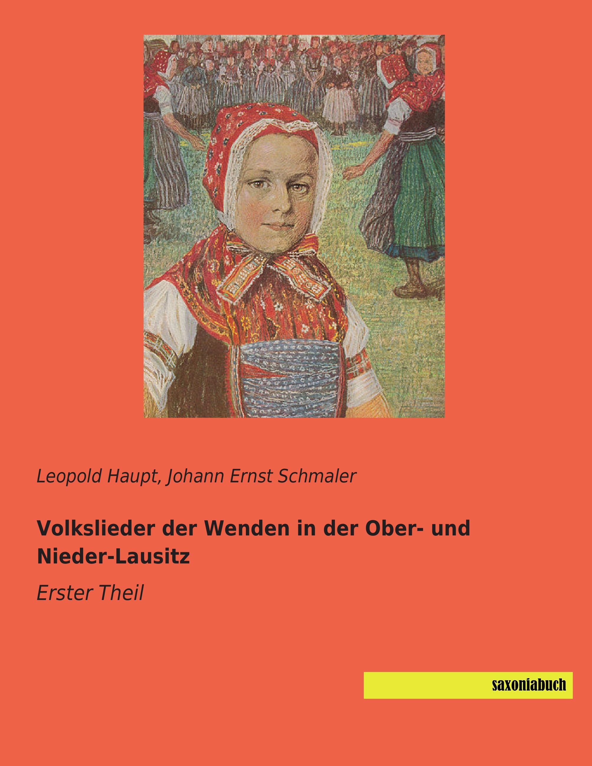 Vorderes Coverbild Volkslieder der Wenden in der Ober- und Nieder-Lausitz