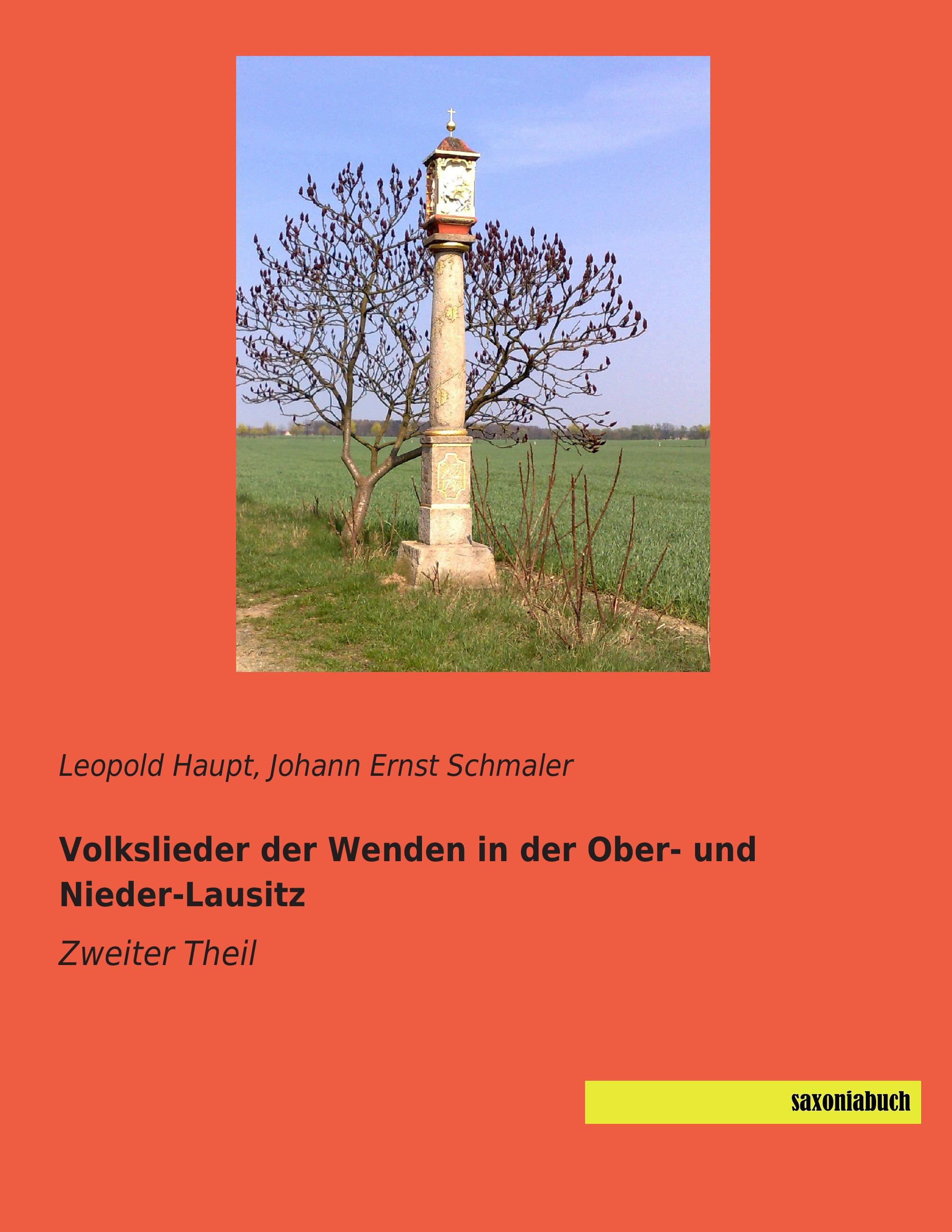 Vorderes Coverbild Volkslieder der Wenden in der Ober- und Nieder-Lausitz