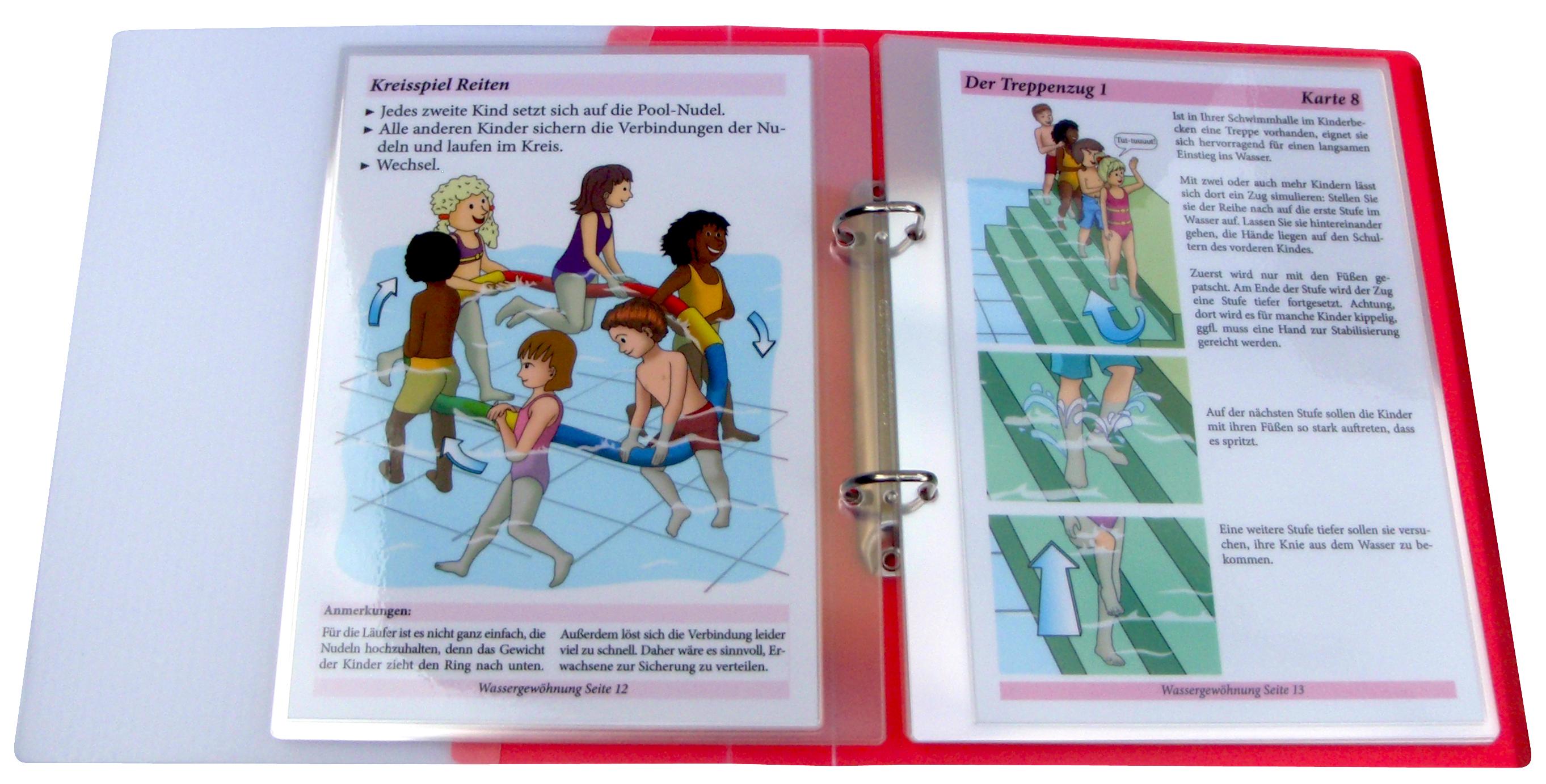 Beispielinhalt (Bild) Wassergewöhnung, laminiert (1)