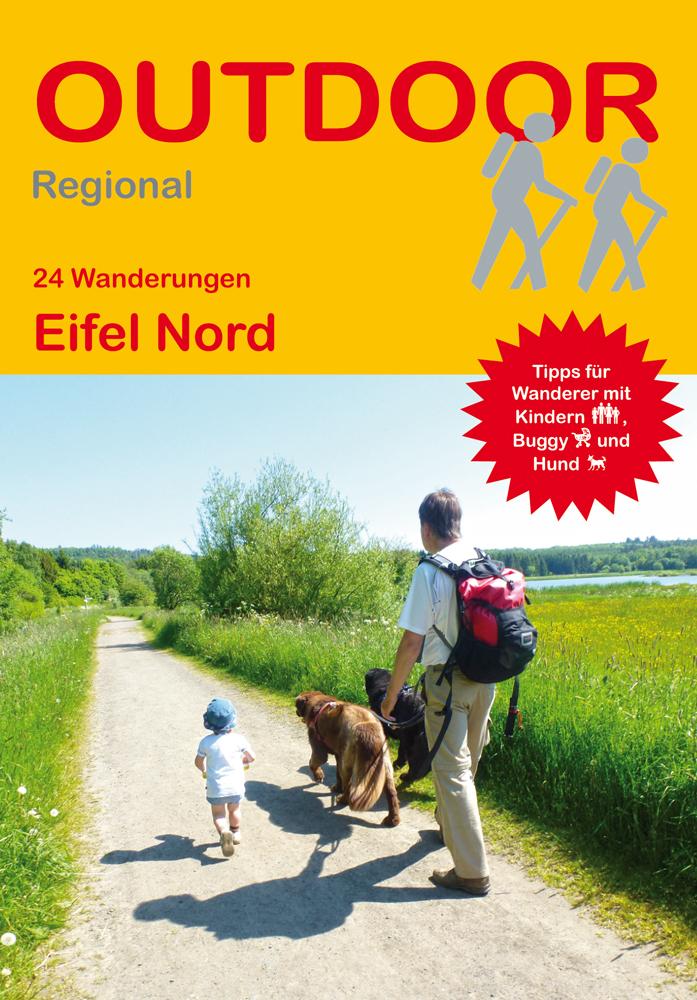 Vorderes Coverbild 24 Wanderungen Eifel Nord
