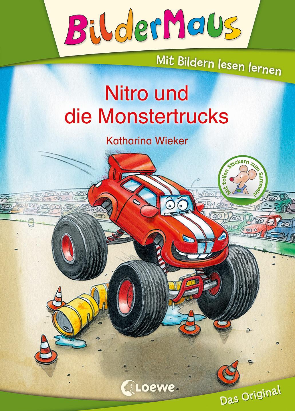 Vorderes Coverbild Bildermaus - Nitro und die Monstertrucks