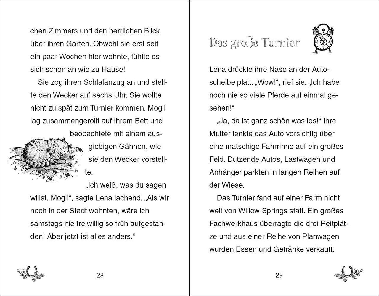 Beispielinhalt (Bild) Ponyhof Apfelblüte 02. Paulina und Lancelot