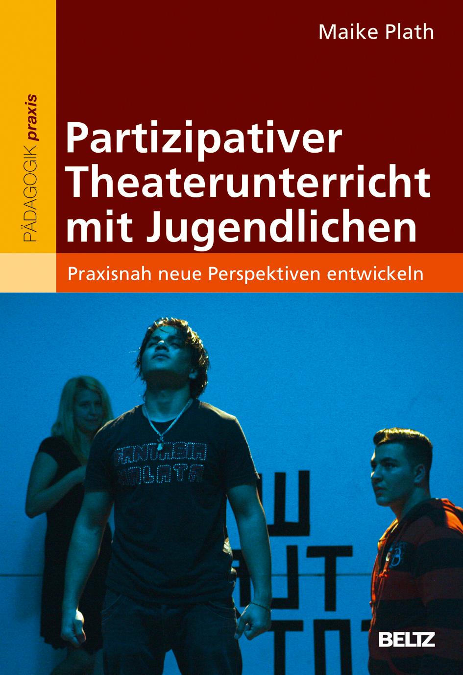 Vorderes Coverbild Partizipativer Theaterunterricht mit Jugendlichen