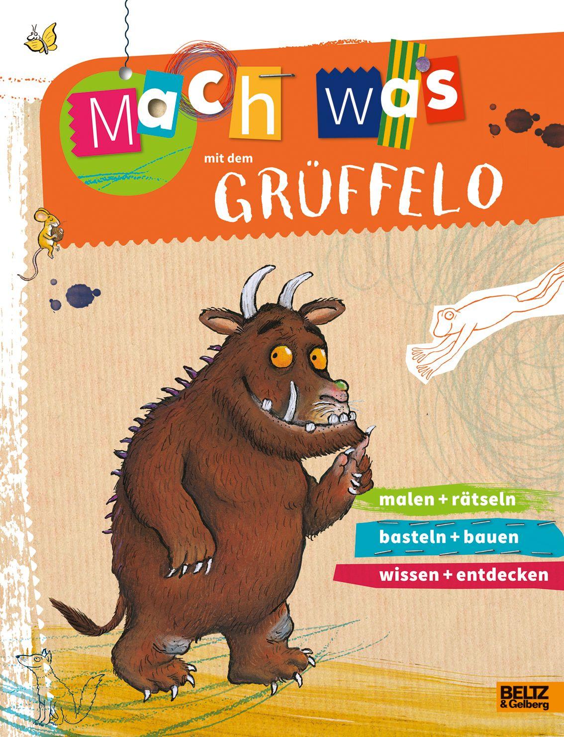 Vorderes Coverbild Der Grüffelo. Mach was mit dem Grüffelo