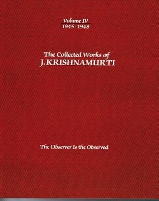 Vorderes Coverbild The Collected Works of J. Krishnamurti, Volume IV