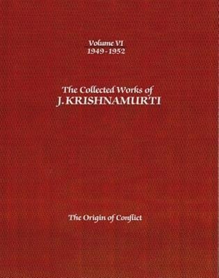 Vorderes Coverbild The Collected Works of J. Krishnamurti, Volume VI