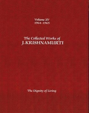 Vorderes Coverbild The Collected Works of J.Krishnamurti -Volume XV 1964-1965