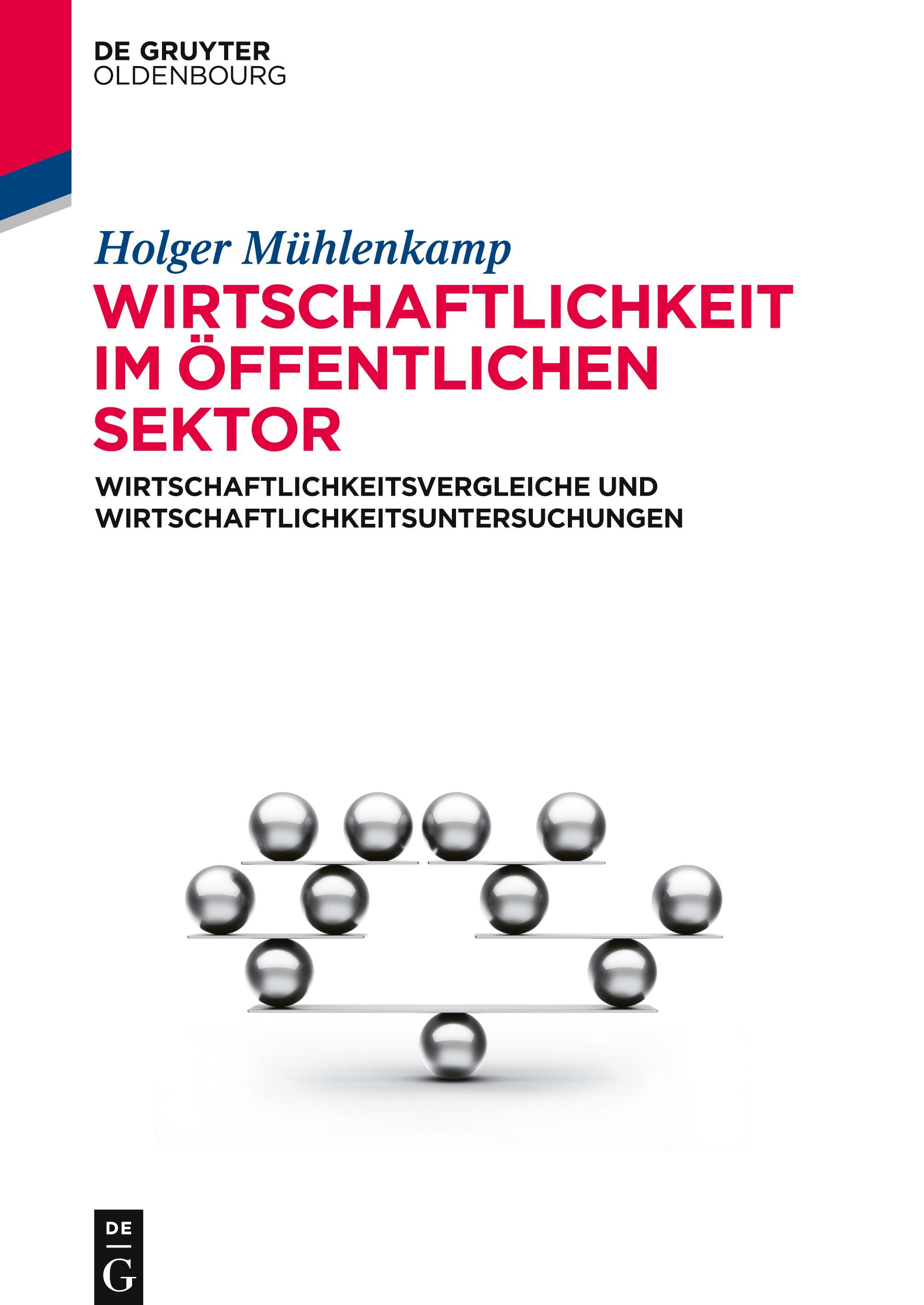 Vorderes Coverbild Wirtschaftlichkeit im öffentlichen Sektor