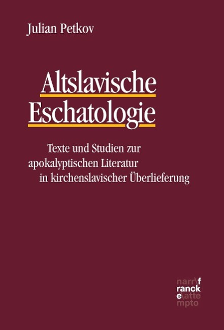 Vorderes Coverbild Altslavische Eschatologie