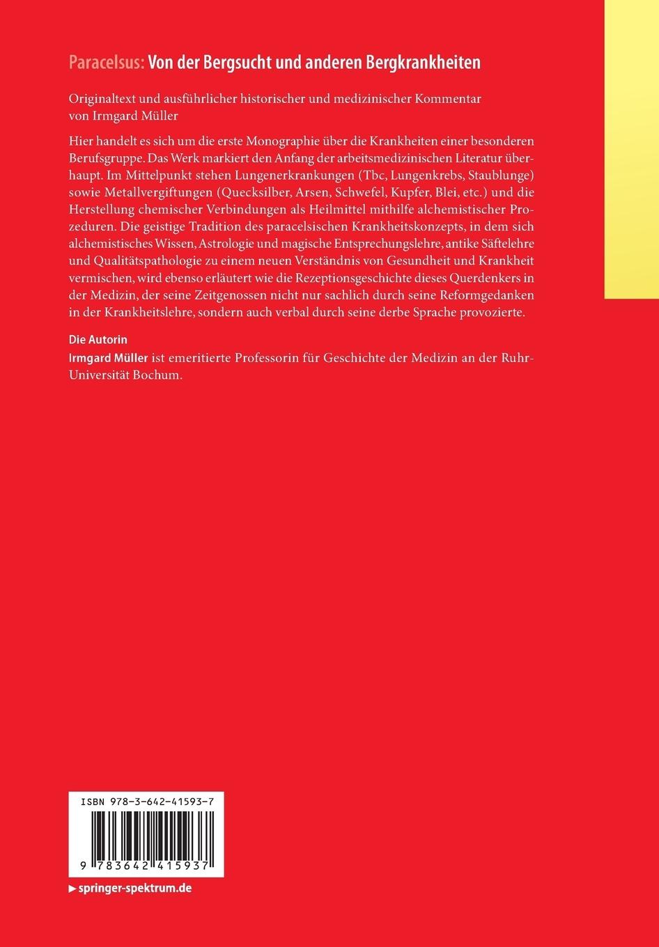 Rückseitencover Paracelsus