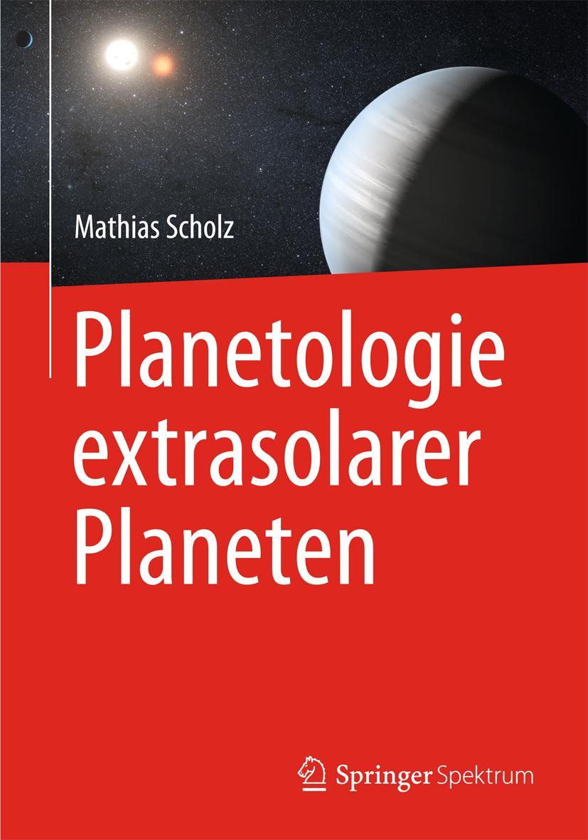 Vorderes Coverbild Planetologie extrasolarer Planeten