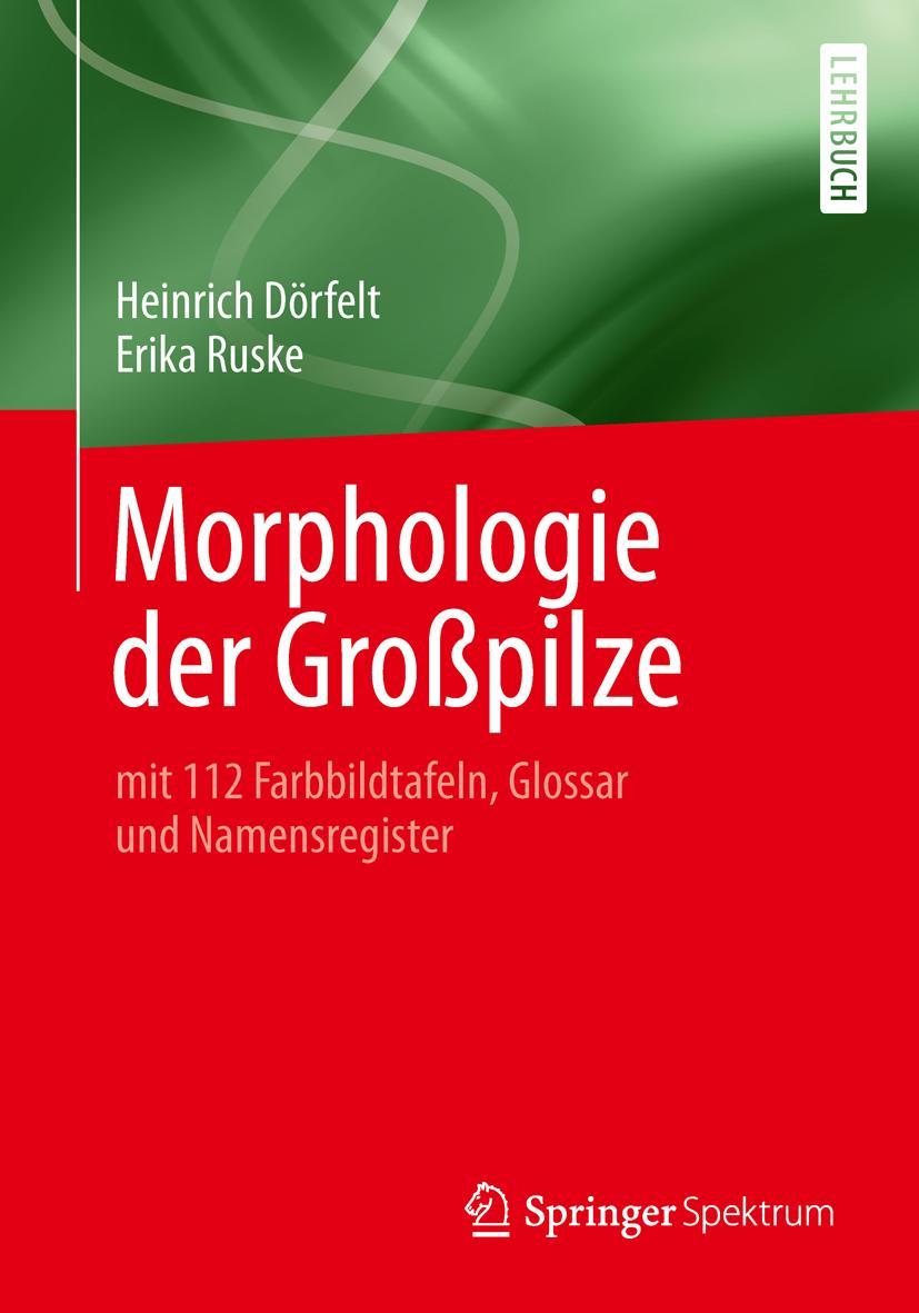 Vorderes Coverbild Morphologie der Großpilze