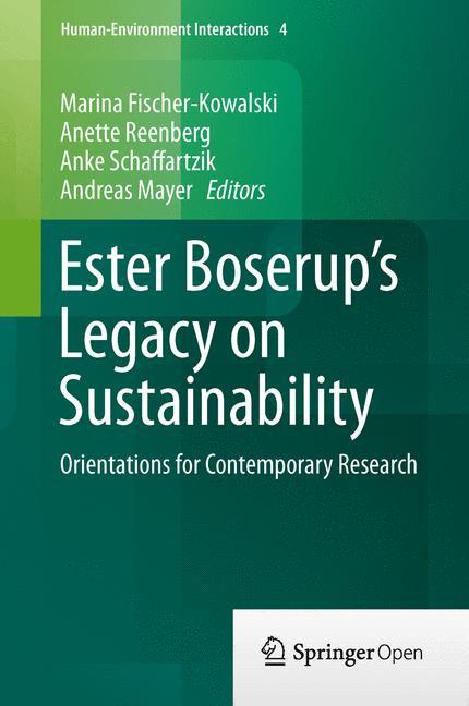 Vorderes Coverbild Ester Boserup's Legacy on Sustainability