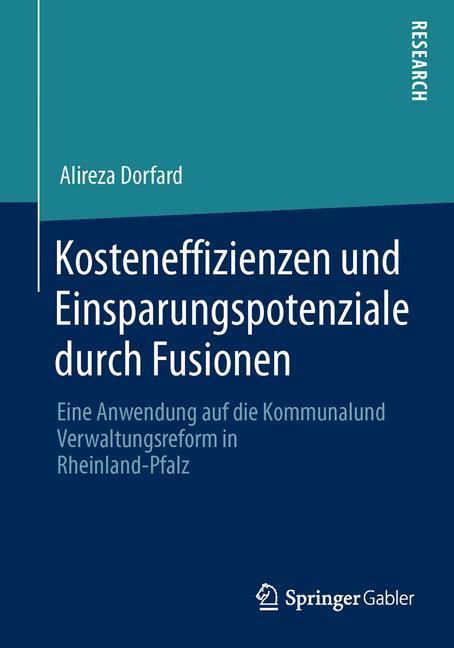 Vorderes Coverbild Kosteneffizienzen und Einsparungspotenziale durch Fusionen