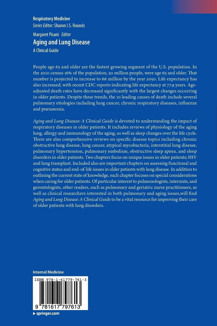 Rückseitencover Aging and Lung Disease