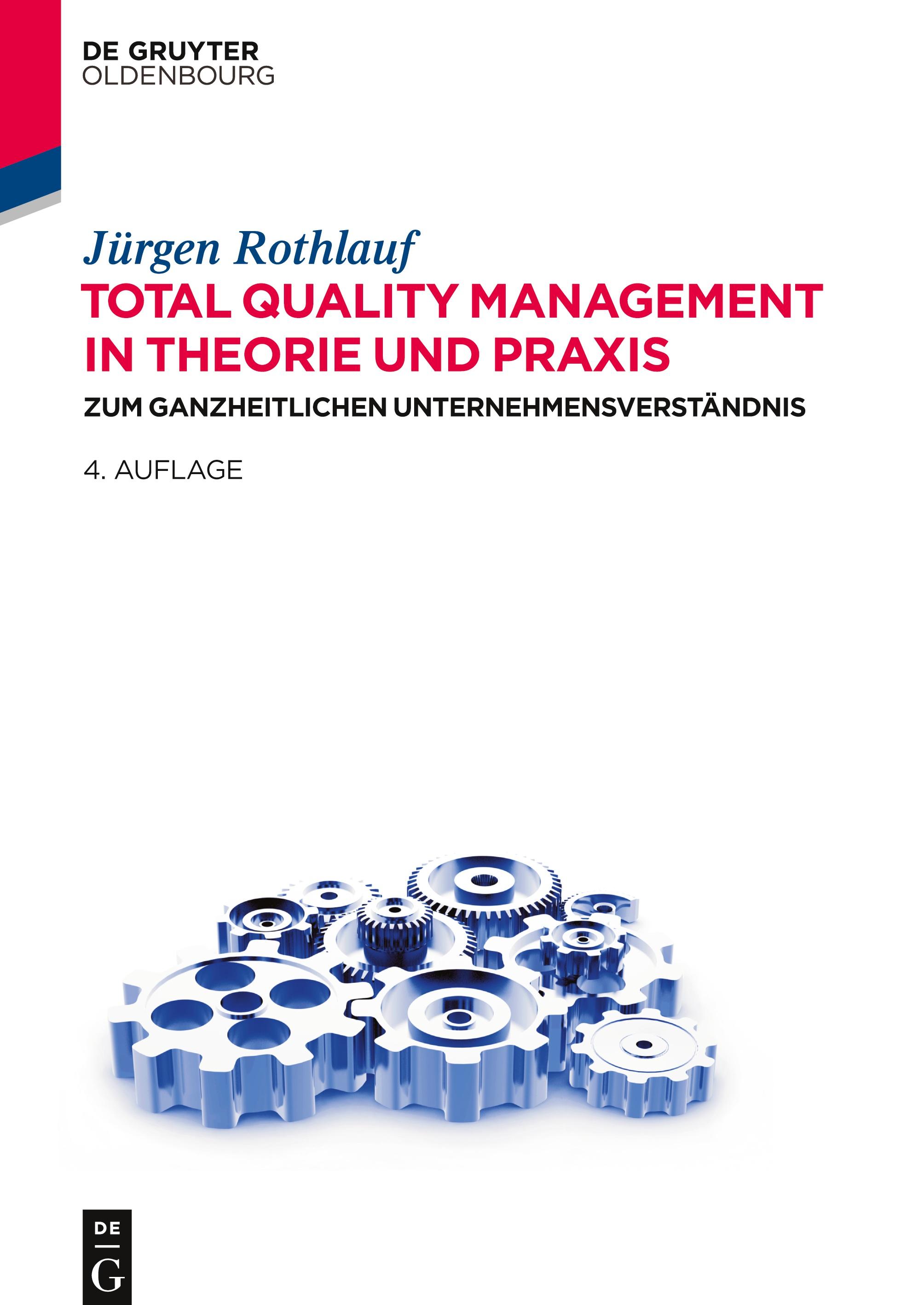 Vorderes Coverbild Total Quality Management in Theorie und Praxis