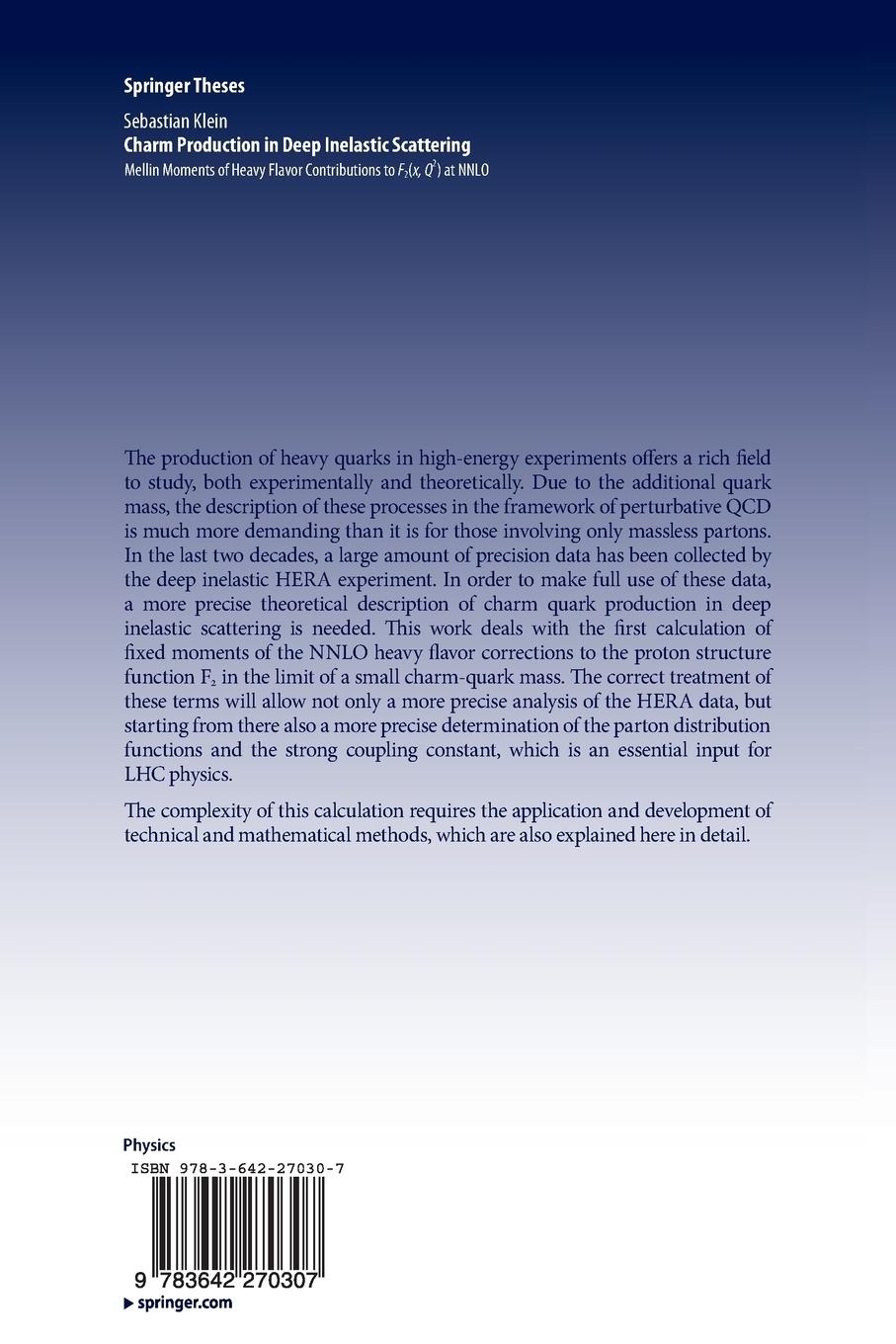 Rückseitencover Charm Production in Deep Inelastic Scattering