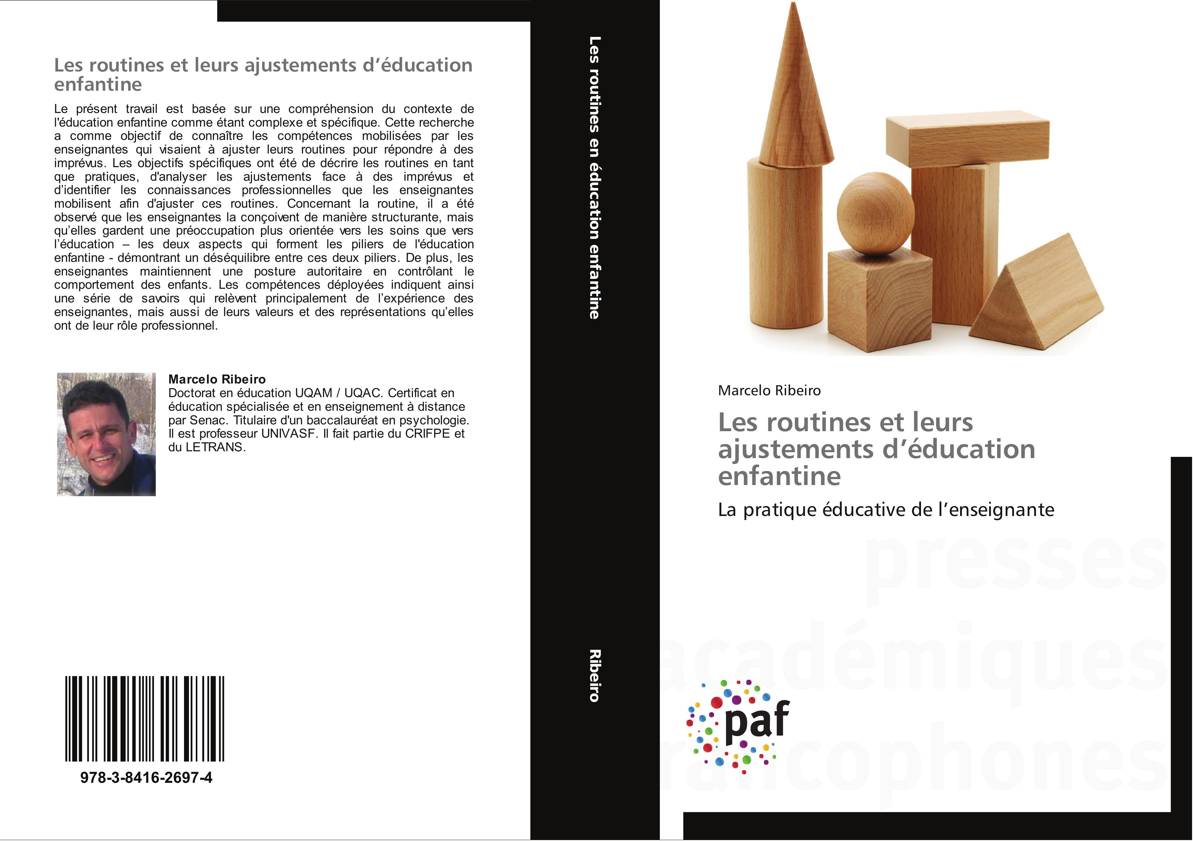 Vorderes Coverbild Les routines et leurs ajustements d'éducation enfantine