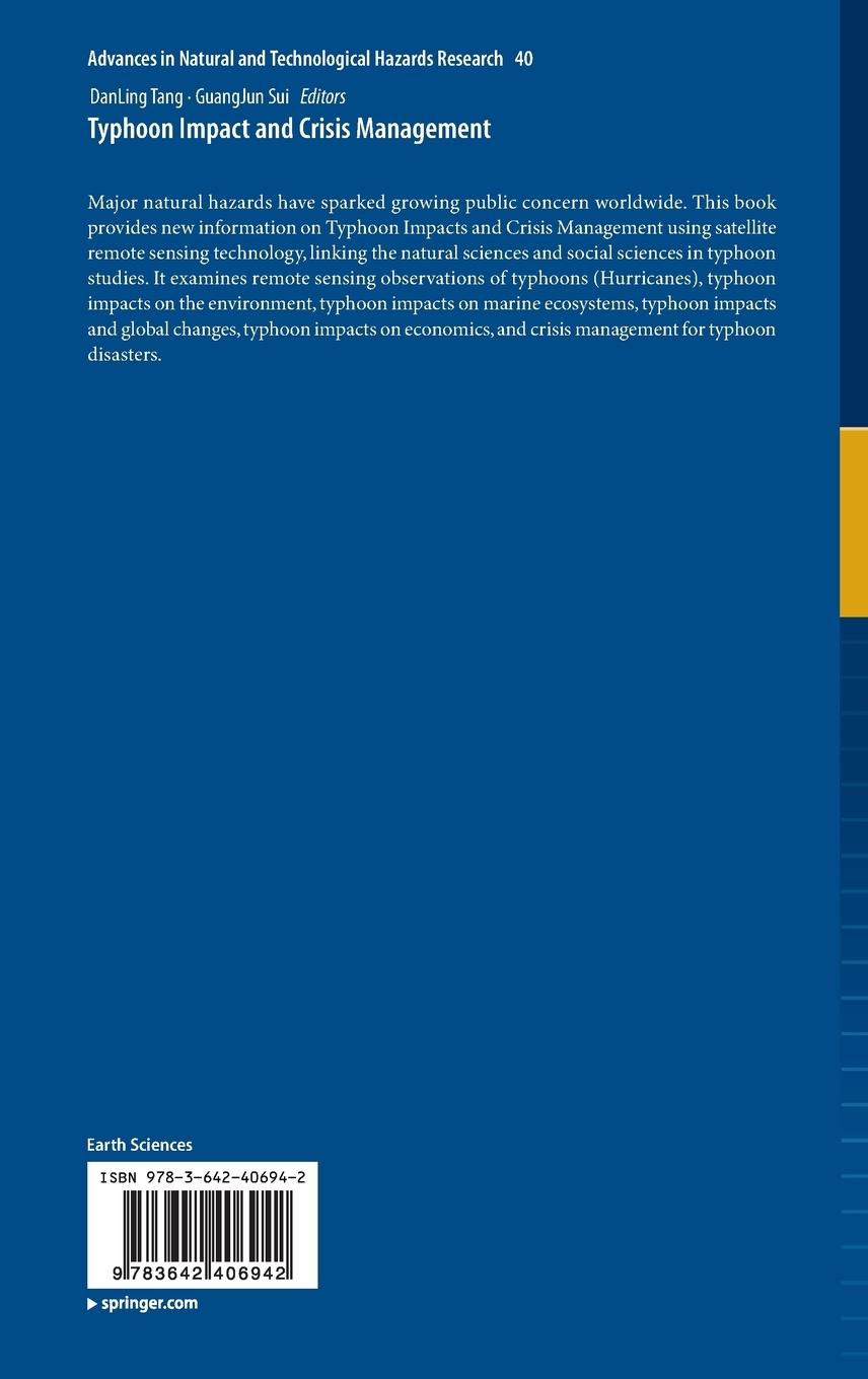 Rückseitencover Typhoon Impact and Crisis Management