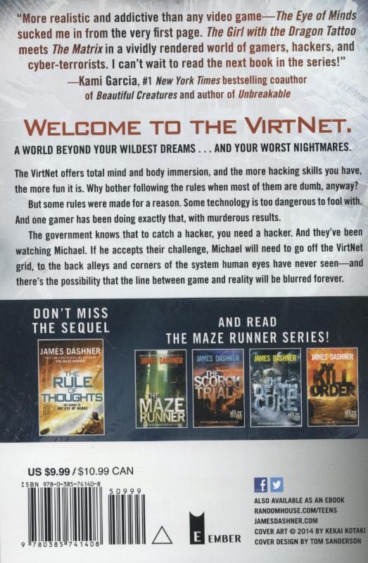 Rückseitencover The Eye of Minds