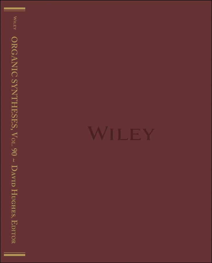 Vorderes Coverbild Organic Syntheses, Volume 90