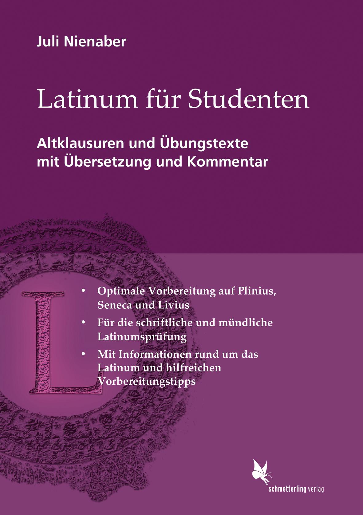 Vorderes Coverbild Latinum für Studenten