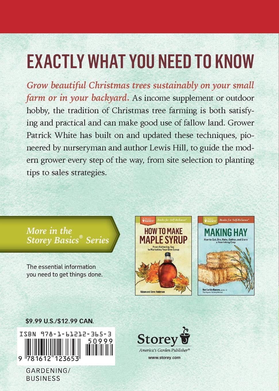 Rückseitencover Growing Christmas Trees