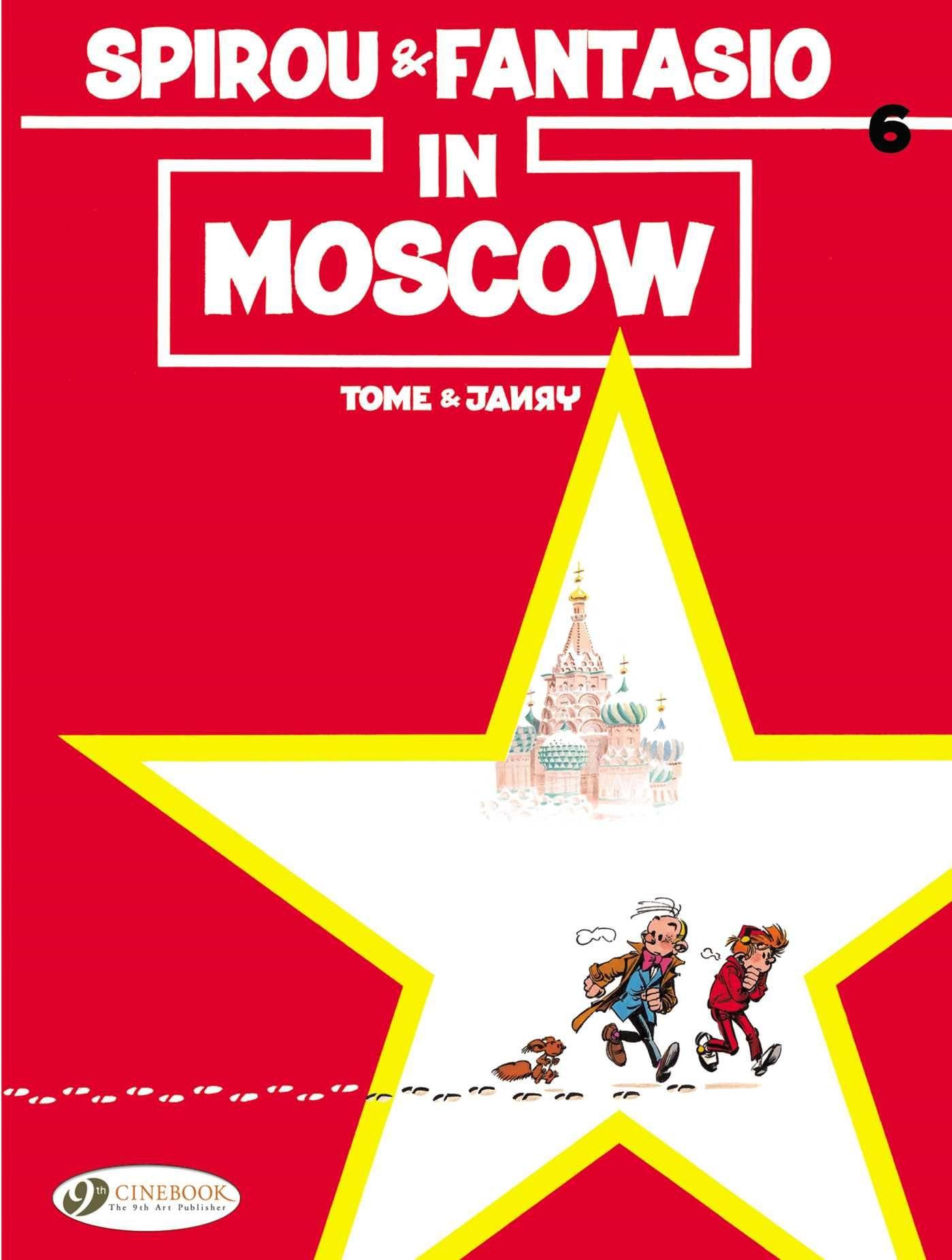 Vorderes Coverbild Spirou & Fantasio in Moscow