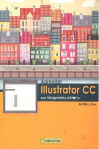 Vorderes Coverbild Aprender Illustrator CC con 100 ejercicios