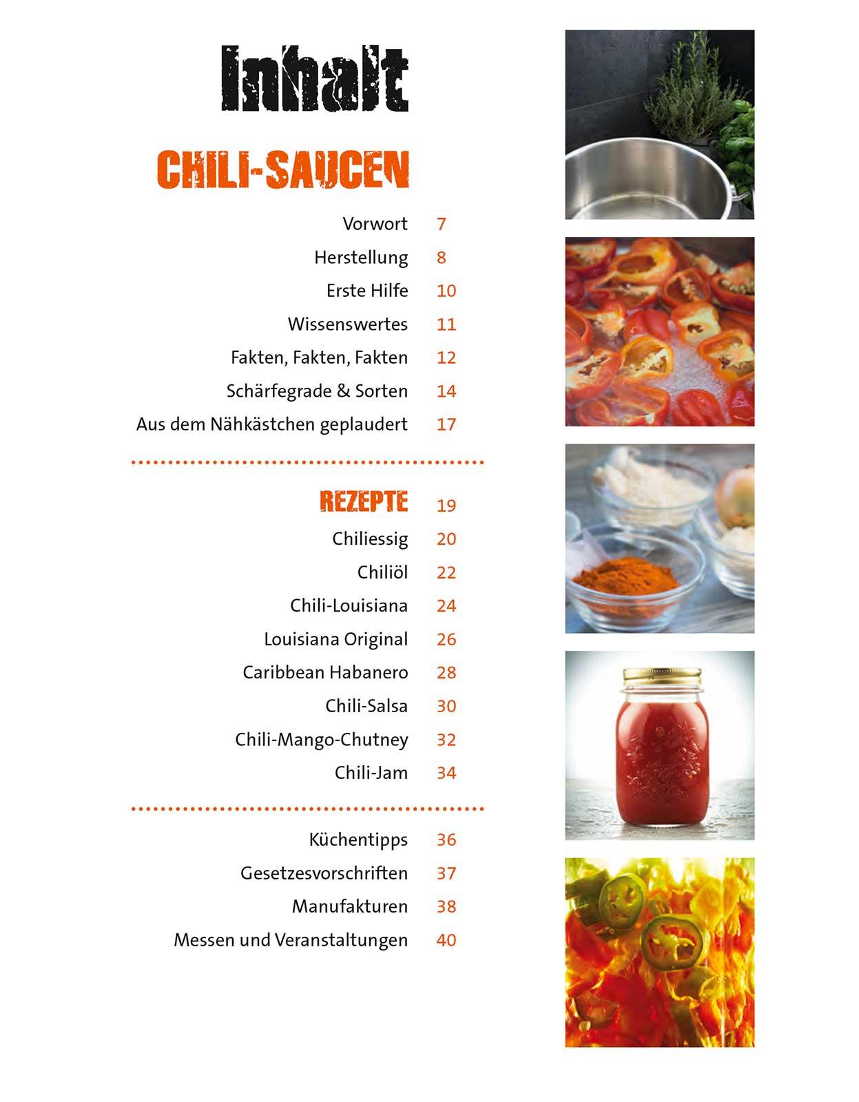 Beispielinhalt (Bild) Das Geheimnis der Grill- & Chilisaucen