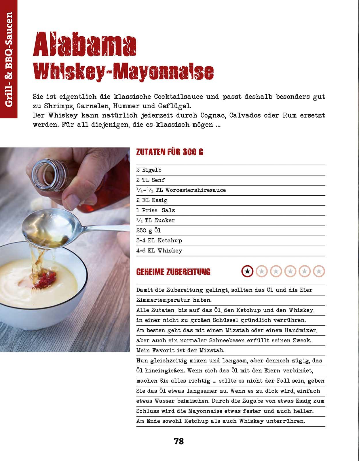 Beispielinhalt (Bild) Das Geheimnis der Grill- & Chilisaucen