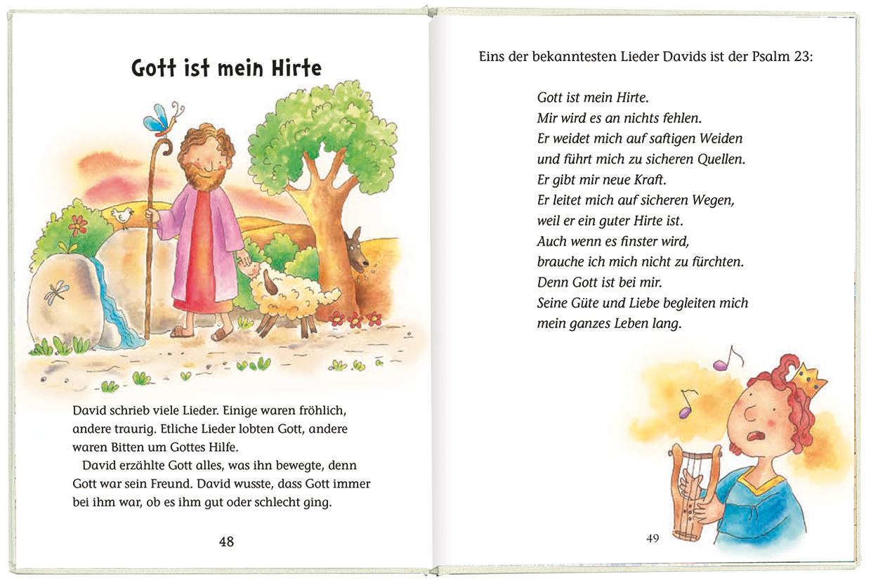 Beispielinhalt (Bild) Meine kleine Taufbibel