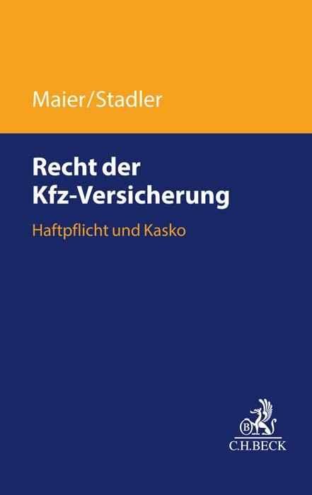 Vorderes Coverbild Recht der Kfz-Versicherung