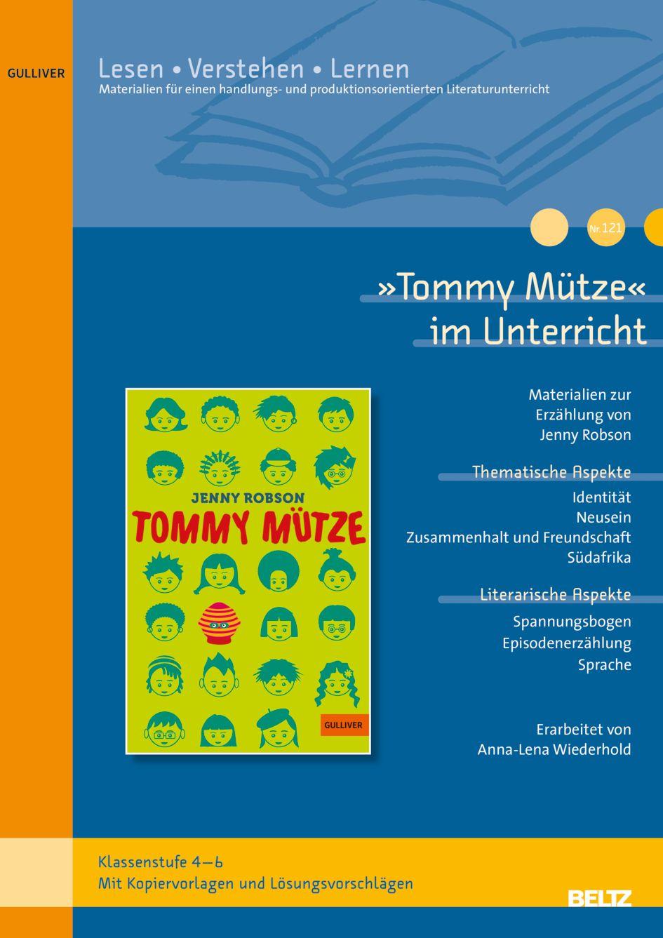 Vorderes Coverbild »Tommy Mütze« im Unterricht