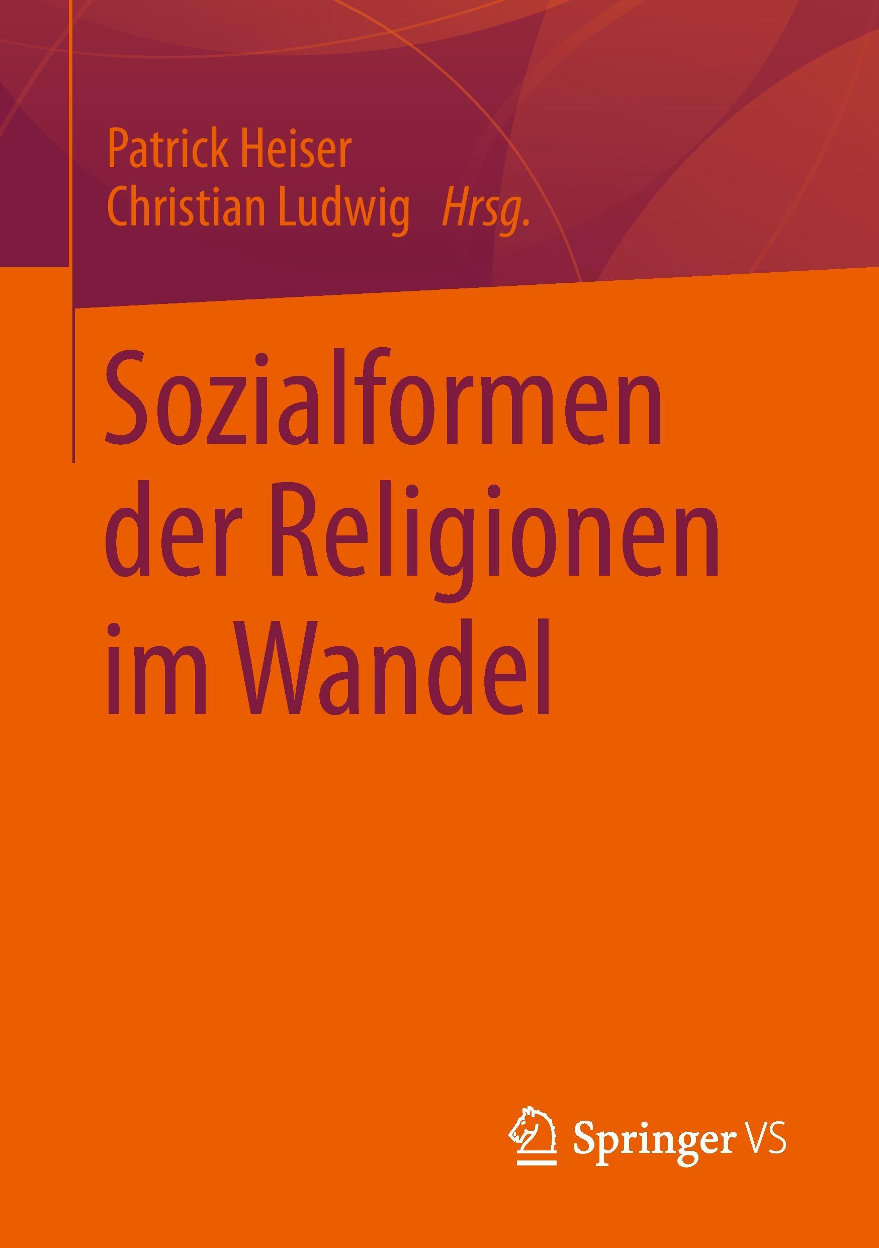 Vorderes Coverbild Sozialformen der Religionen im Wandel