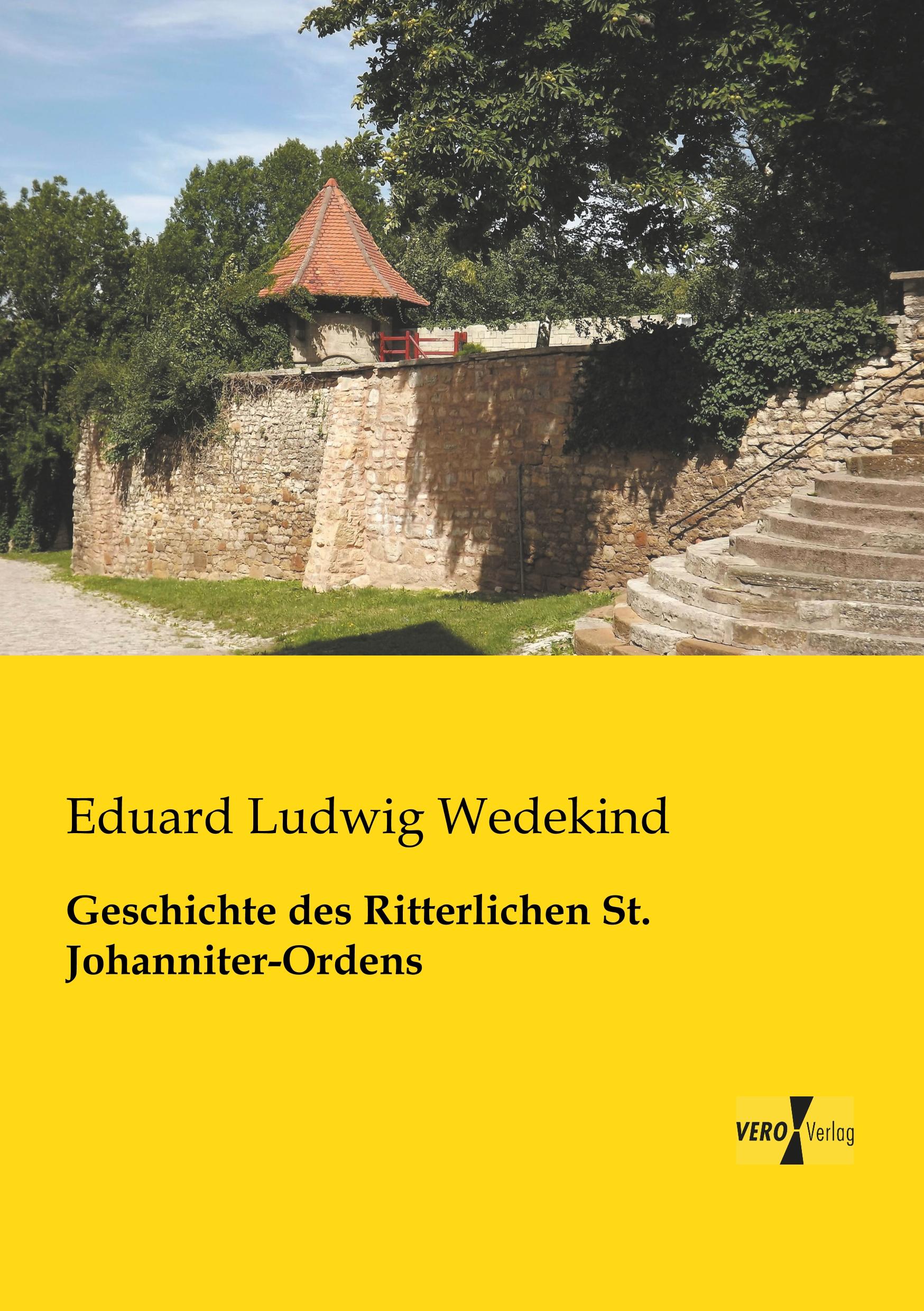 Vorderes Coverbild Geschichte des Ritterlichen St. Johanniter-Ordens
