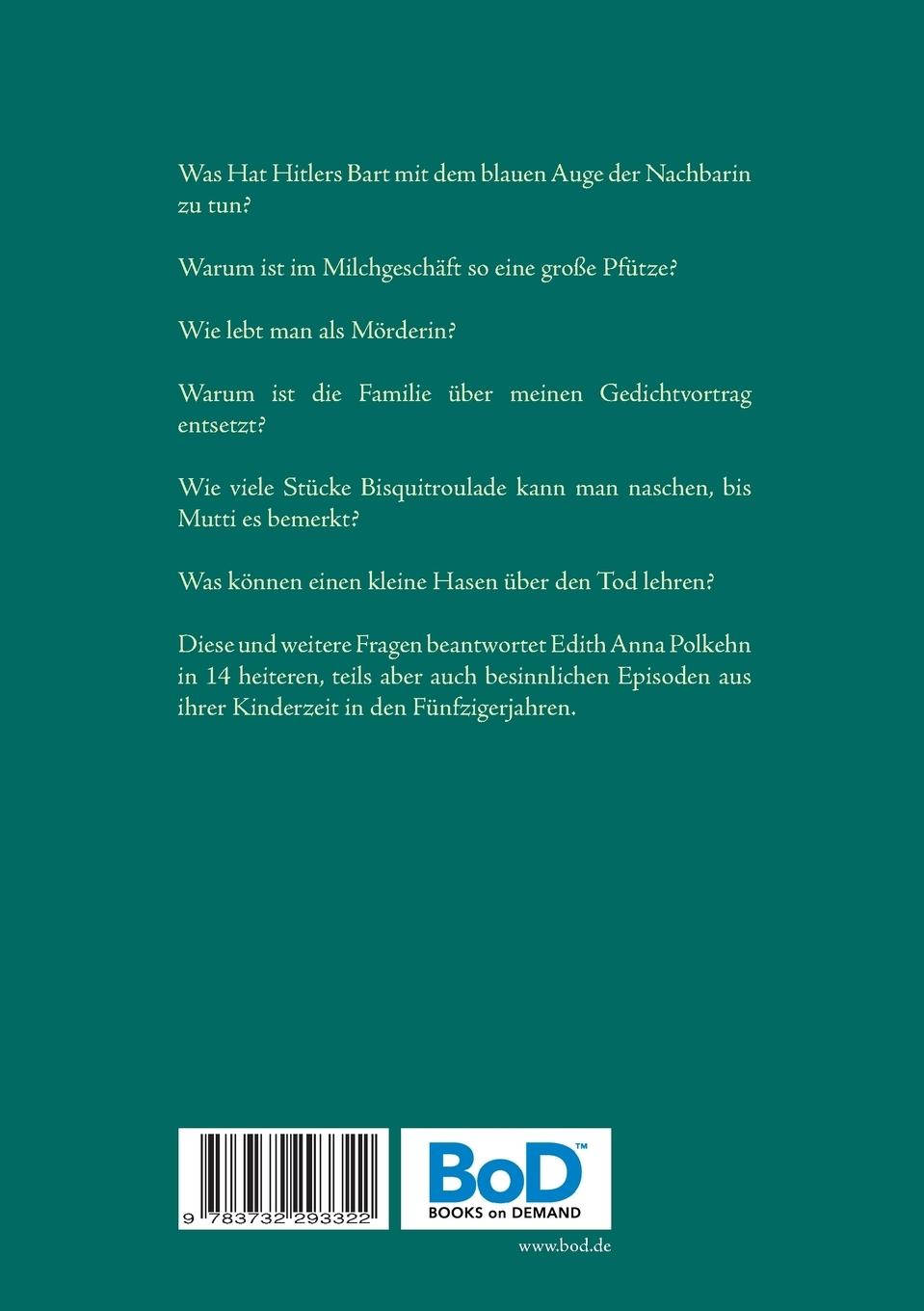 Rückseitencover Schwarz-weiße Zeiten