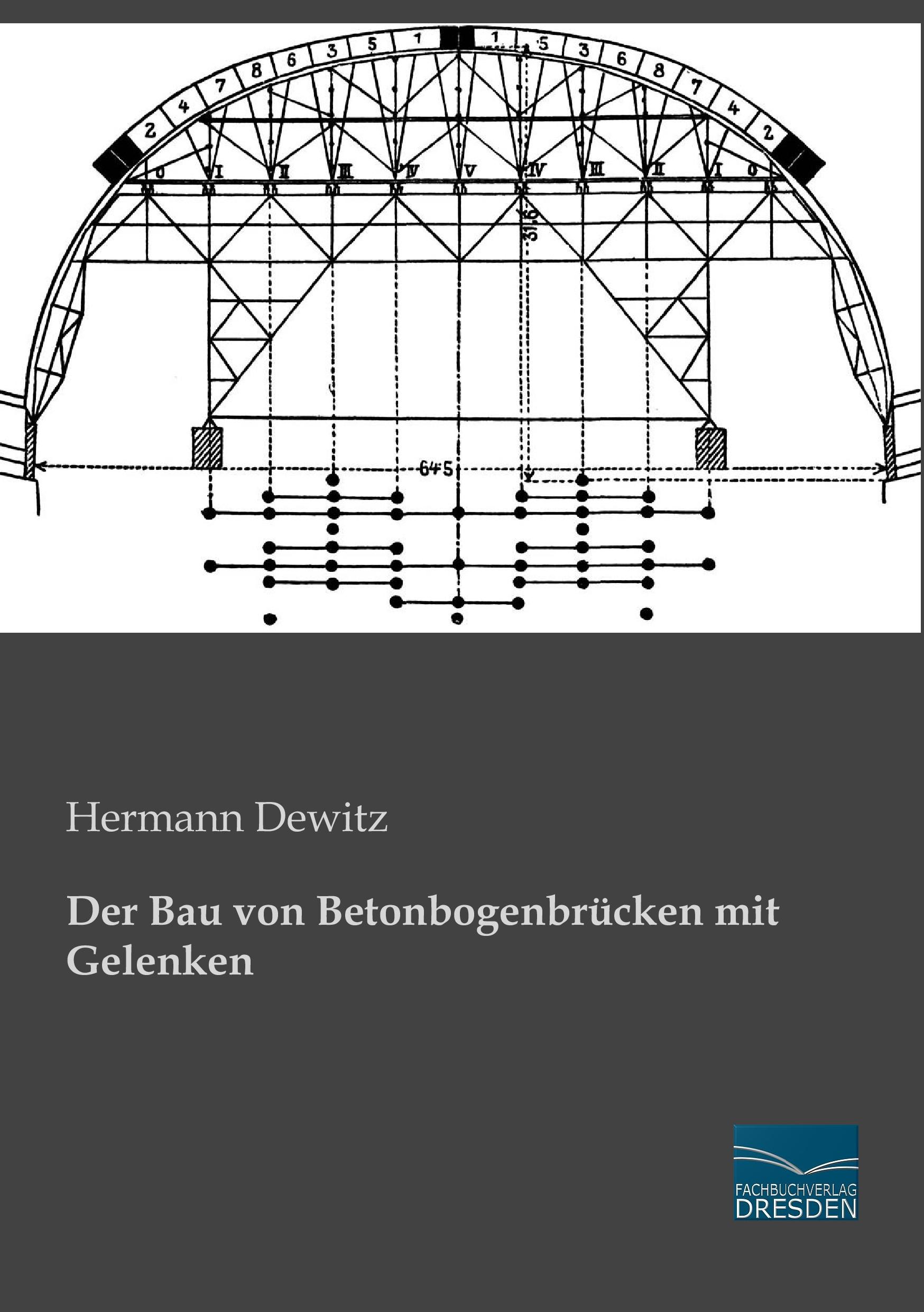 Vorderes Coverbild Der Bau von Betonbogenbrücken mit Gelenken