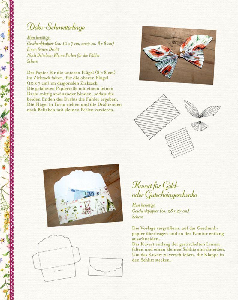 Beispielinhalt (Bild) Geschenkpapier-Buch - Schöner schenken