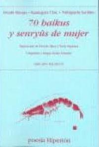 Vorderes Coverbild 70 haikus y senryûs de mujer
