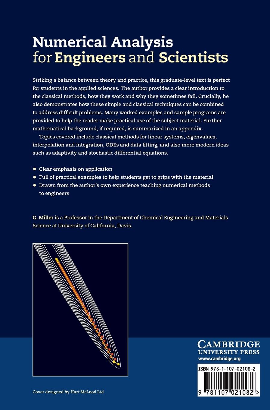 Rückseitencover Numerical Analysis for Engineers and Scientists