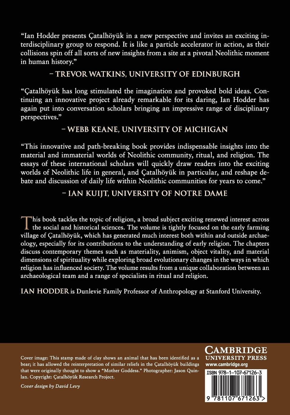 Rückseitencover Religion at Work in a Neolithic Society